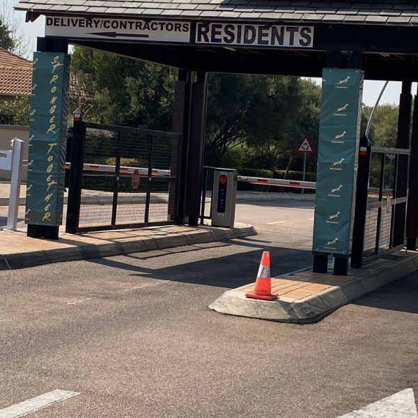 Springboks heritage banners in Midstream