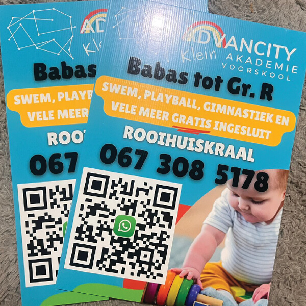 Professional print work
