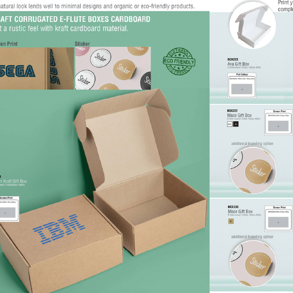 Customizable gift boxes with branding