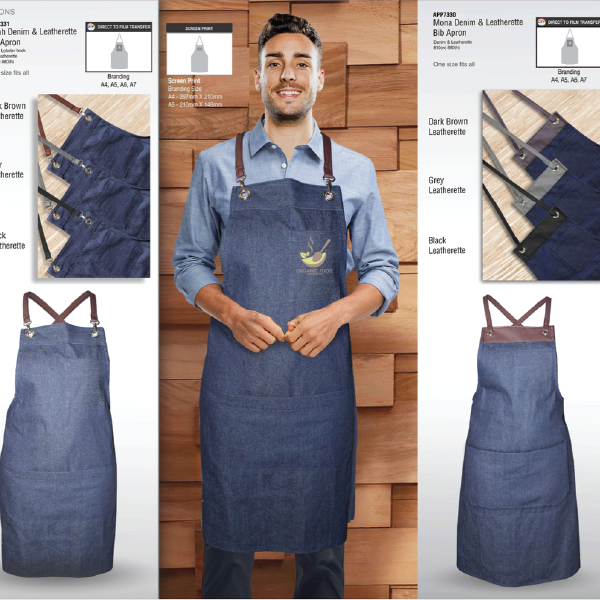 Branded aprons