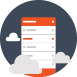 Cloud computing icon